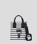 Ikon Nylon Striped Sm Tote
