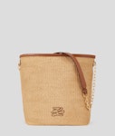 K/Autograph Md Bucket Raffia