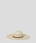 Κ/Autograph Belt Straw Hat