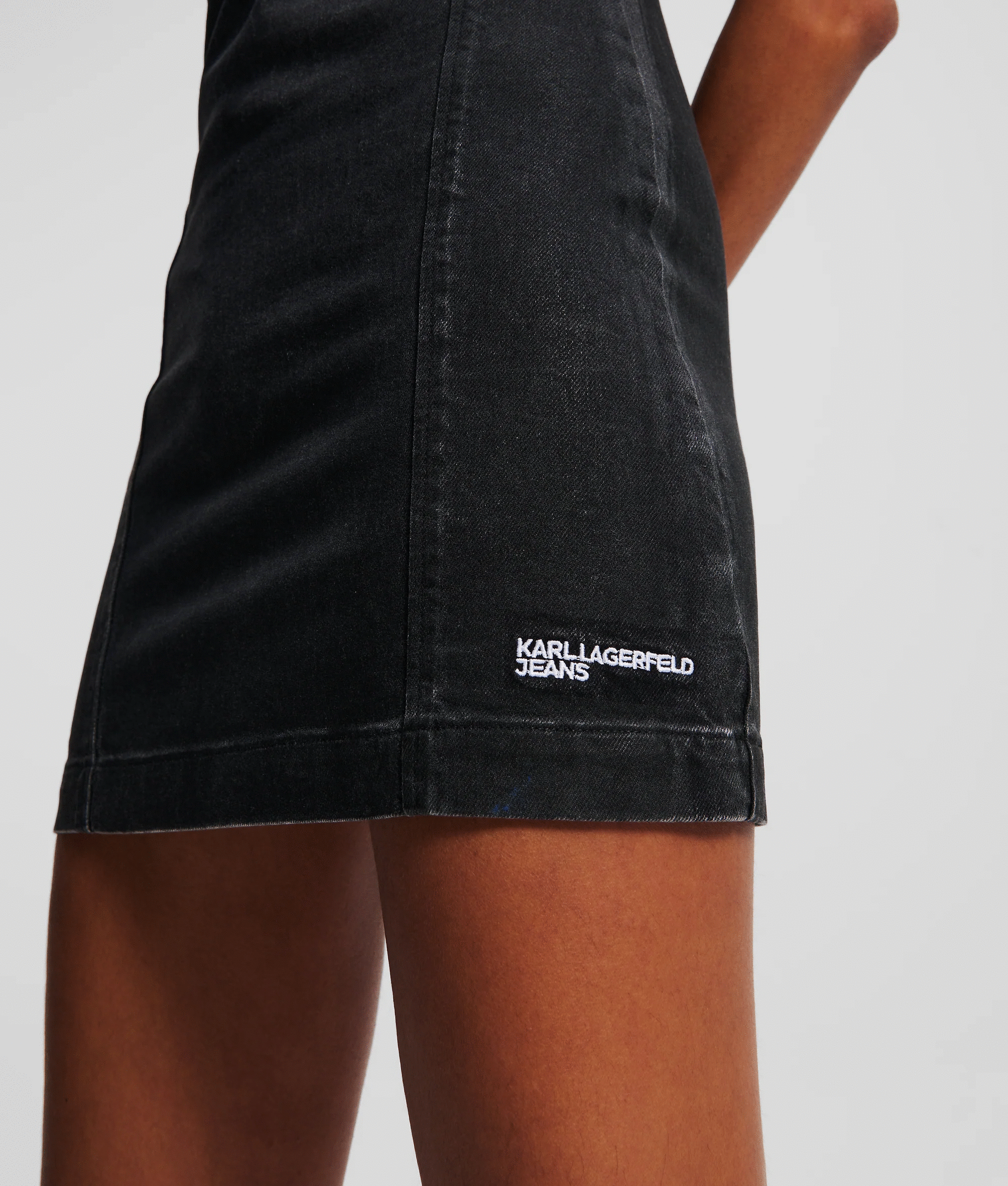 KARL LAGERFELD JEANS - Coated Denim Dress
