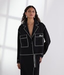 Contrast Stitch Jacket