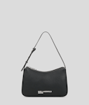 Metal Logo Shoulder Bag