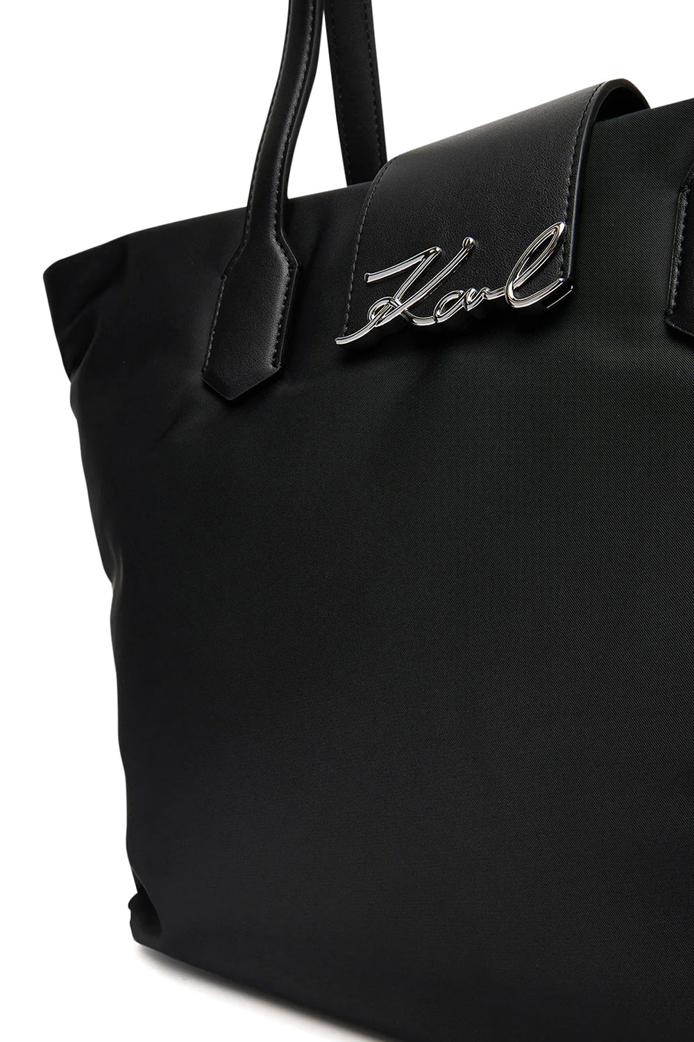 KARL LAGERFELD - Signature Nylon Md Tote