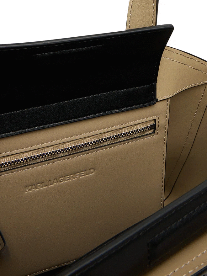 KARL LAGERFELD - Circle Sm Tote Woven