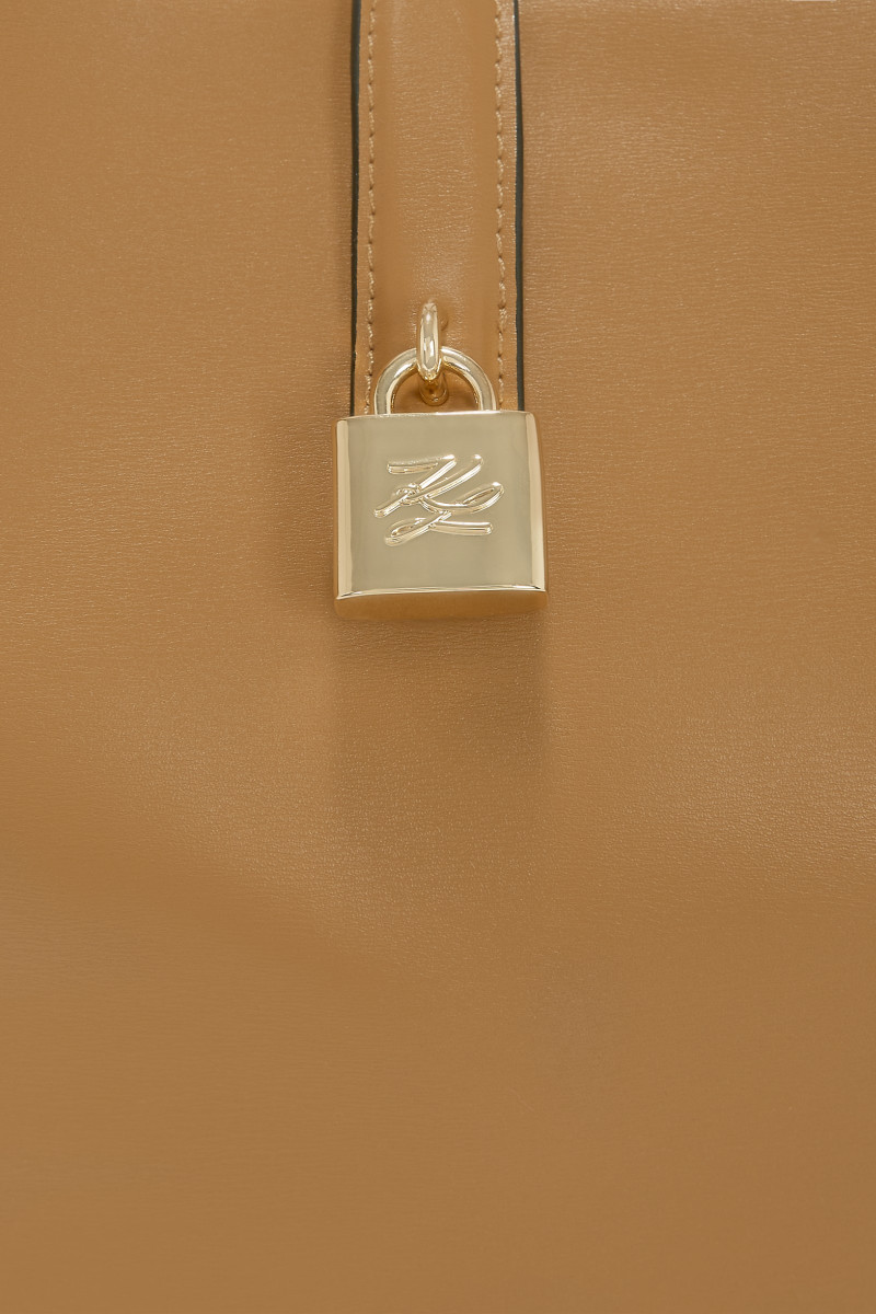 KARL LAGERFELD - Autograph Padlock Md Tote