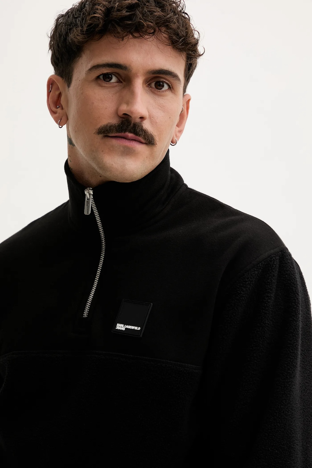 KARL LAGERFELD JEANS - Polar Fleece Zip Sweat