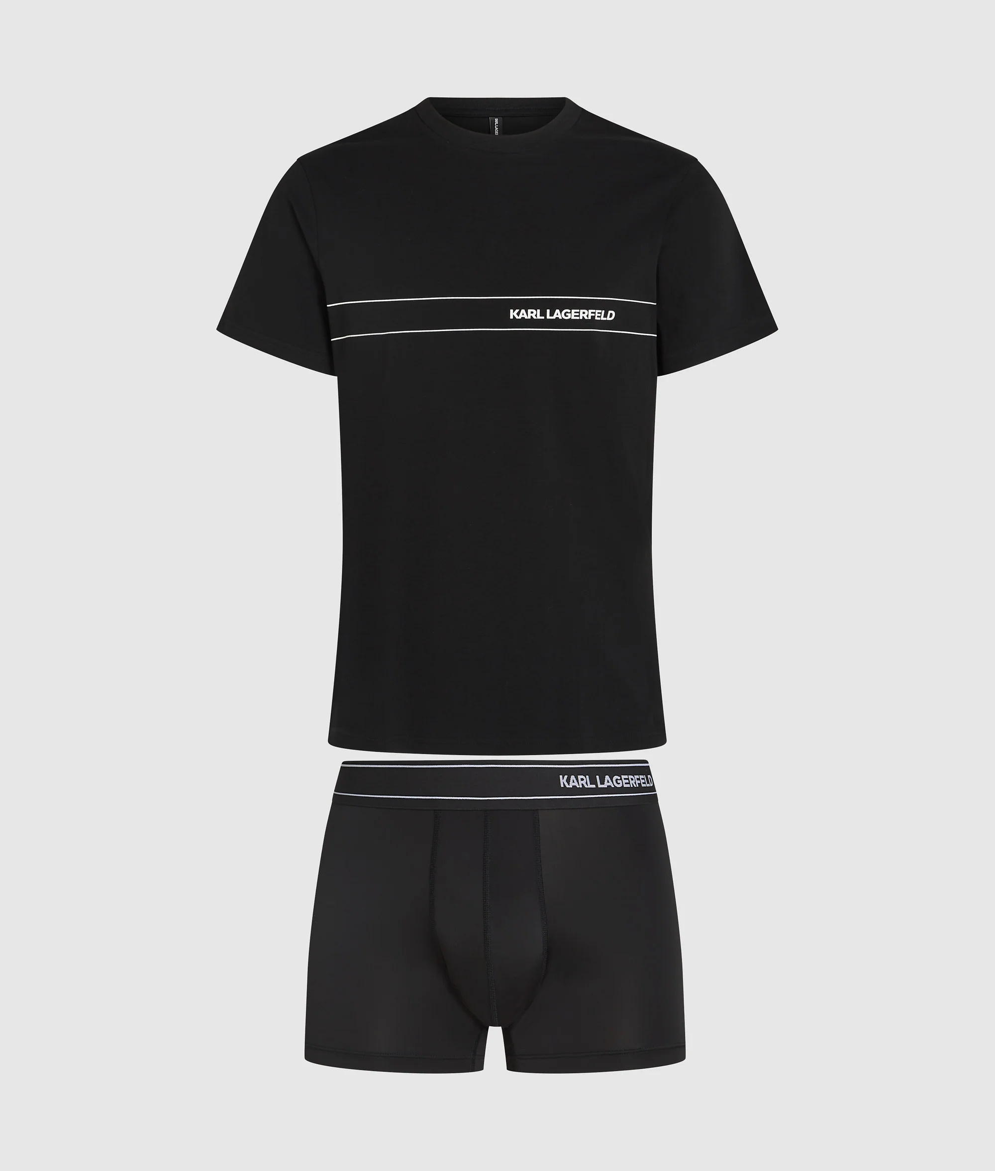 KARL LAGERFELD - Elongated Tee/Trunk Gift Set