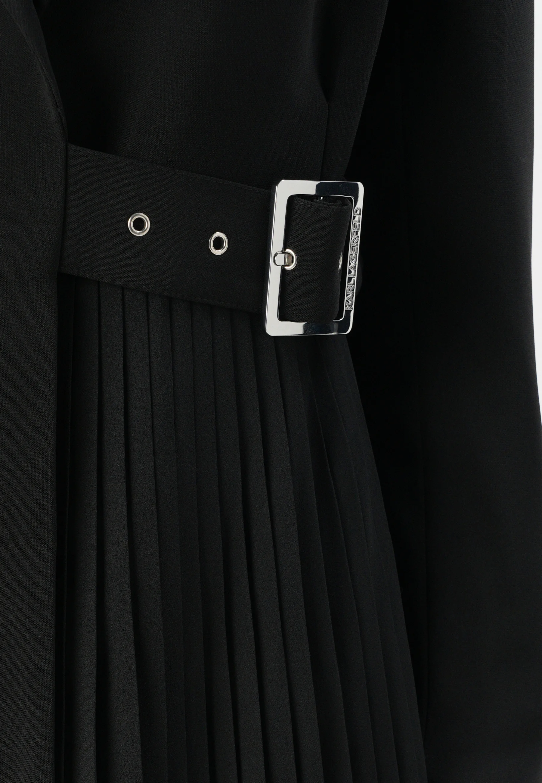 KARL LAGERFELD - Tailored Pleated Blazer Dress