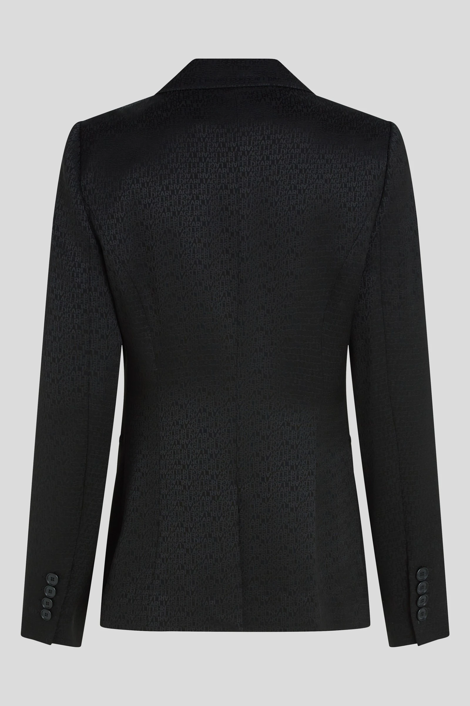 KARL LAGERFELD - Logo Jacquard Blazer
