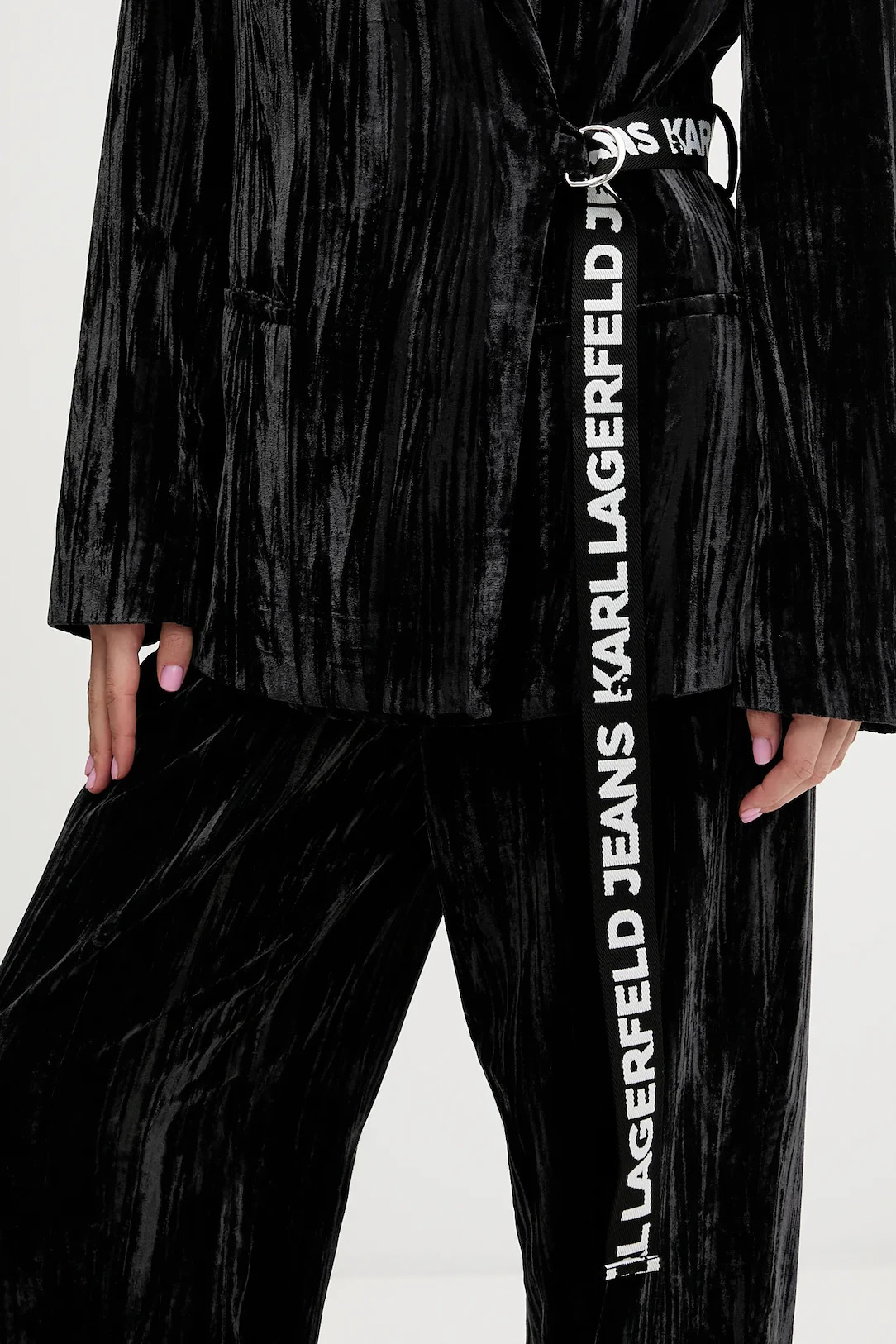 KARL LAGERFELD JEANS - Velvet Blazer