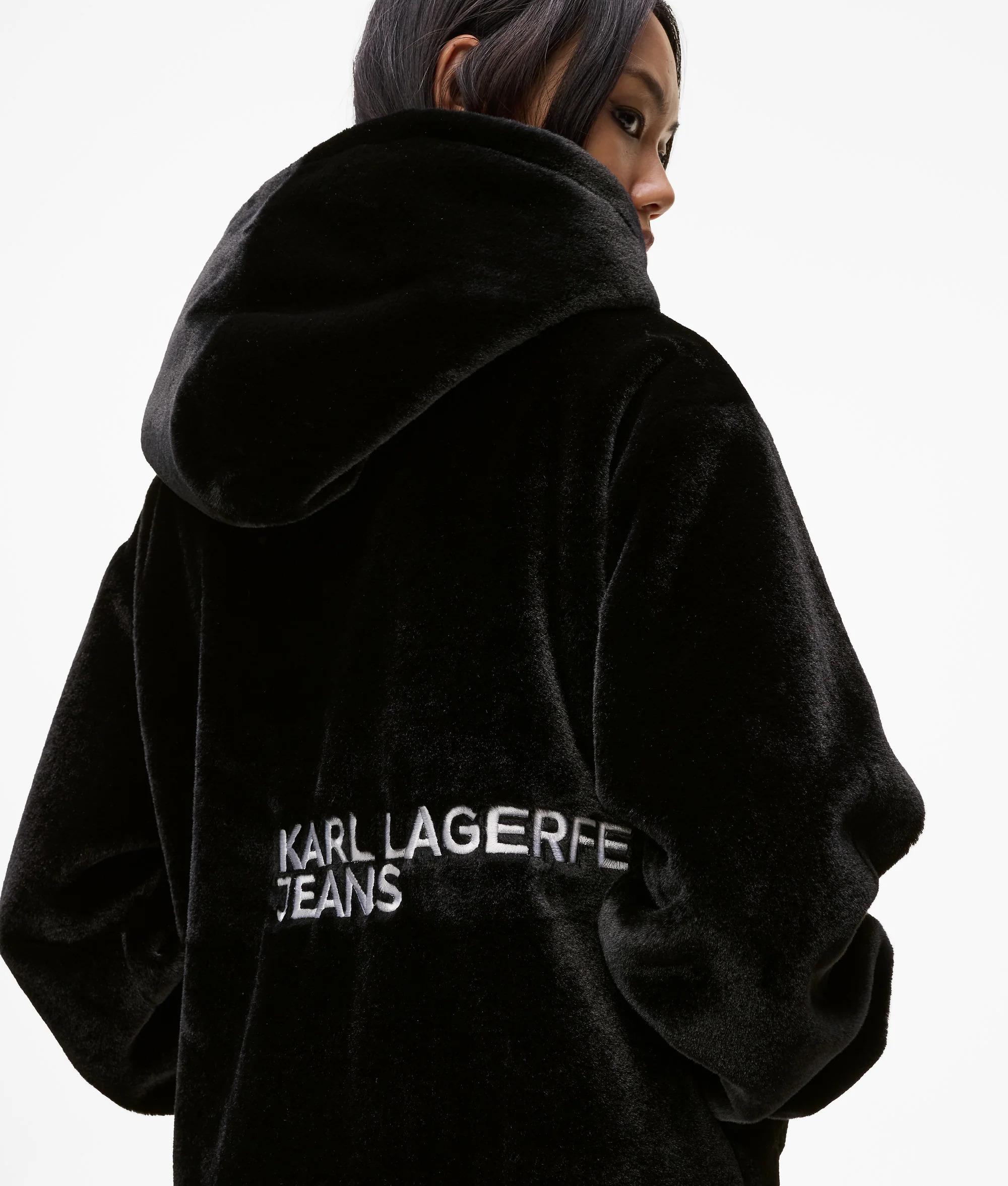 KARL LAGERFELD JEANS - Faux Fur Jacket