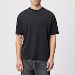 Casual T-shirt In Washed Look