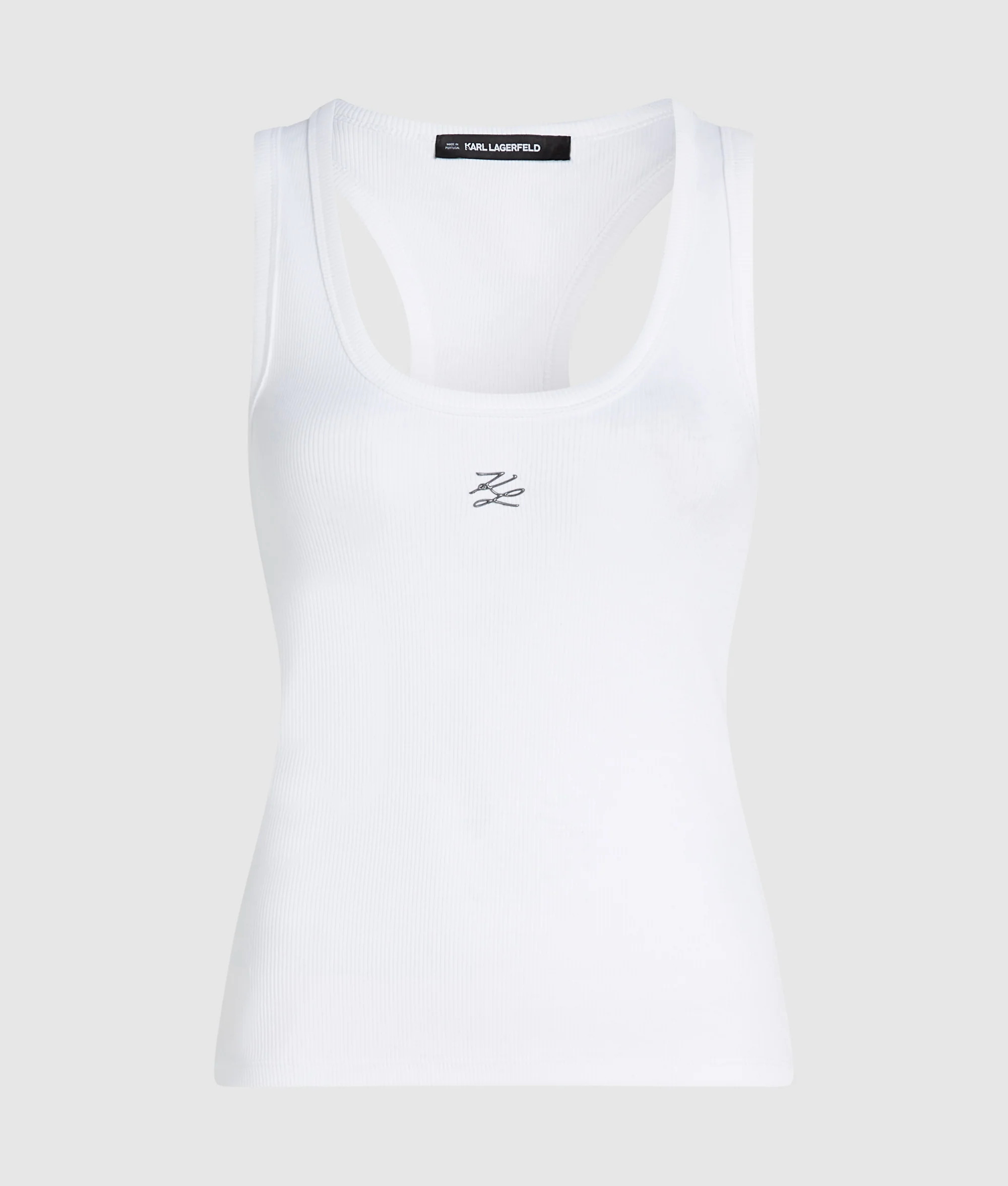 KARL LAGERFELD - Ribbed Tank Top