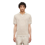 Knitted Polo In Mercerised Cotton