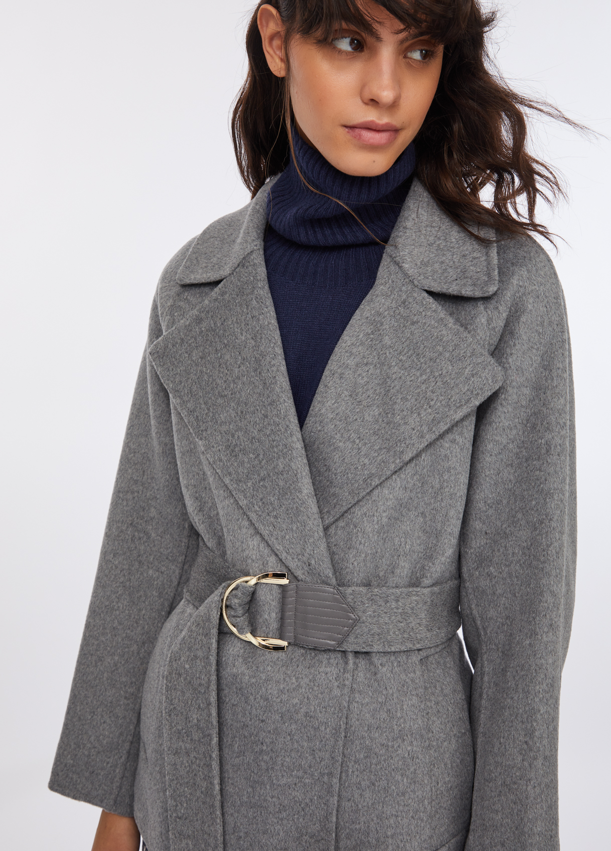 LIU JO - Wool Coat With Belt