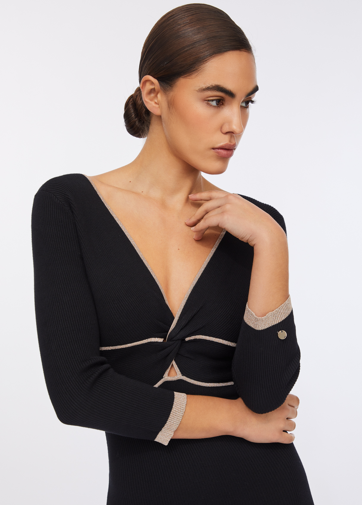 LIU JO - Abito Maglia Midi Dress