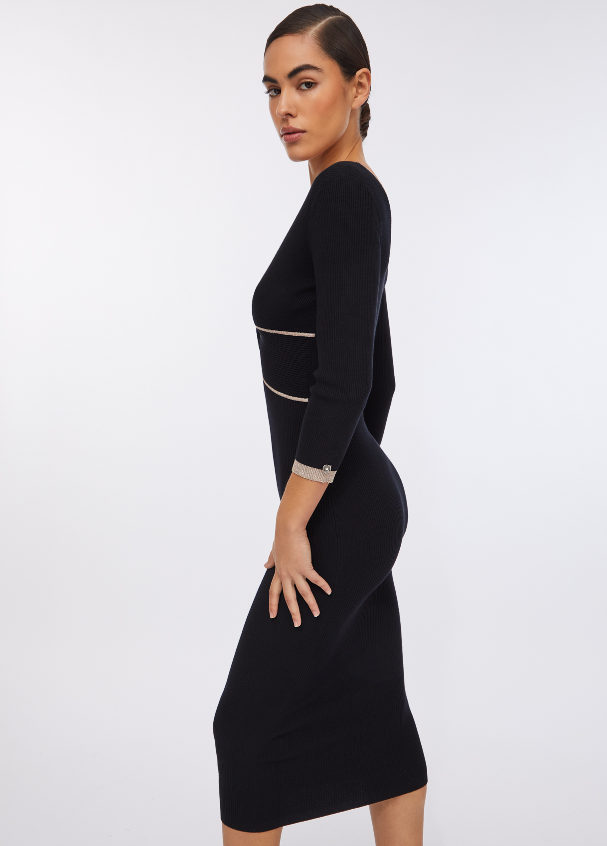 LIU JO - Abito Maglia Midi Dress