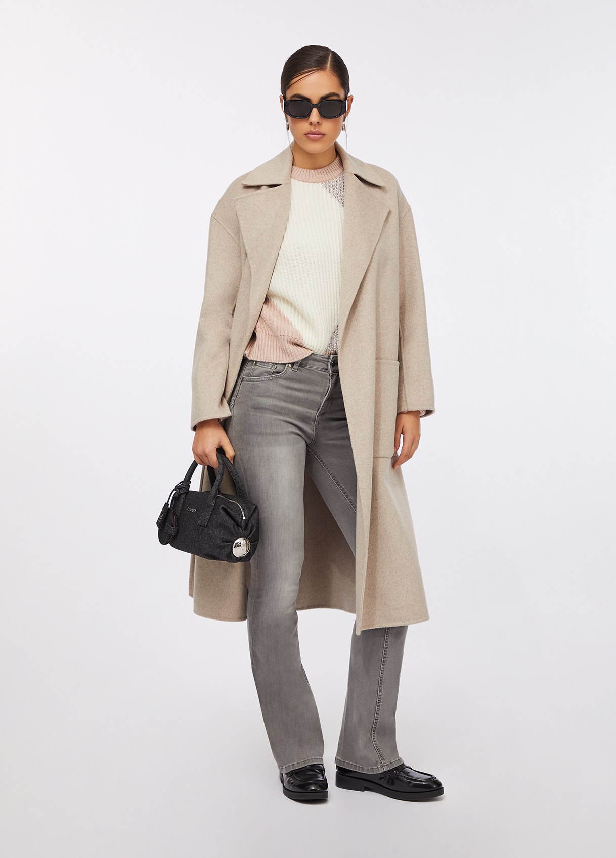 LIU JO - Wool Coat With Belt