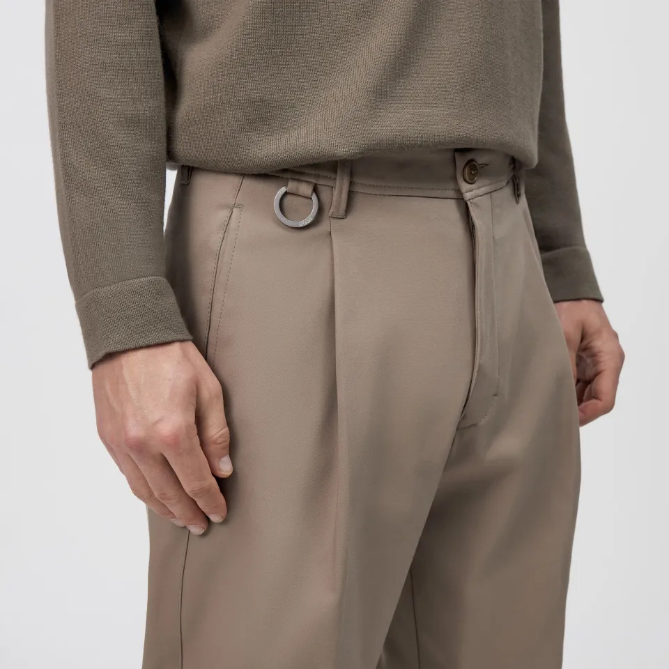DRYKORN - Trousers In Techno Stretch Satin