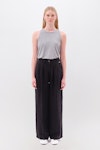 Wideleg Pleated Pants