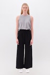 Relaxed Pants With Raw Edges