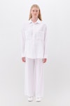 Relaxed Shirt With Raw Edges