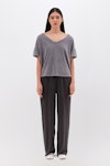 Oversized V-Neck T-Shirt