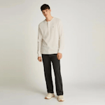 Reg Waffle Henley Tee