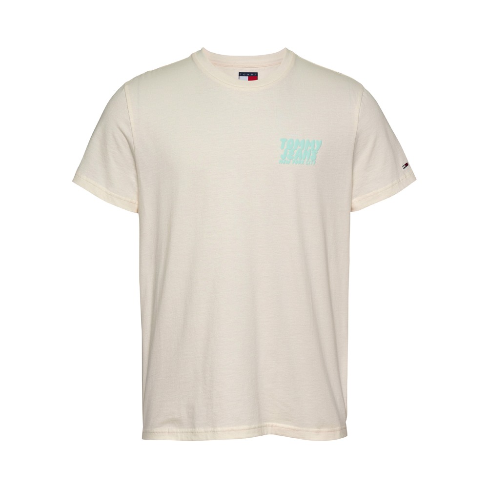 TOMMY HILFIGER JEANS - Slim Bubble Print Tee