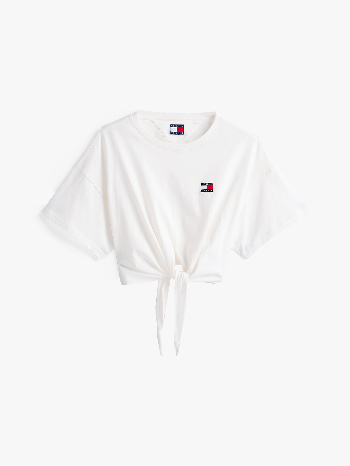 TOMMY HILFIGER JEANS - Regular Waist Tie Badge Tee