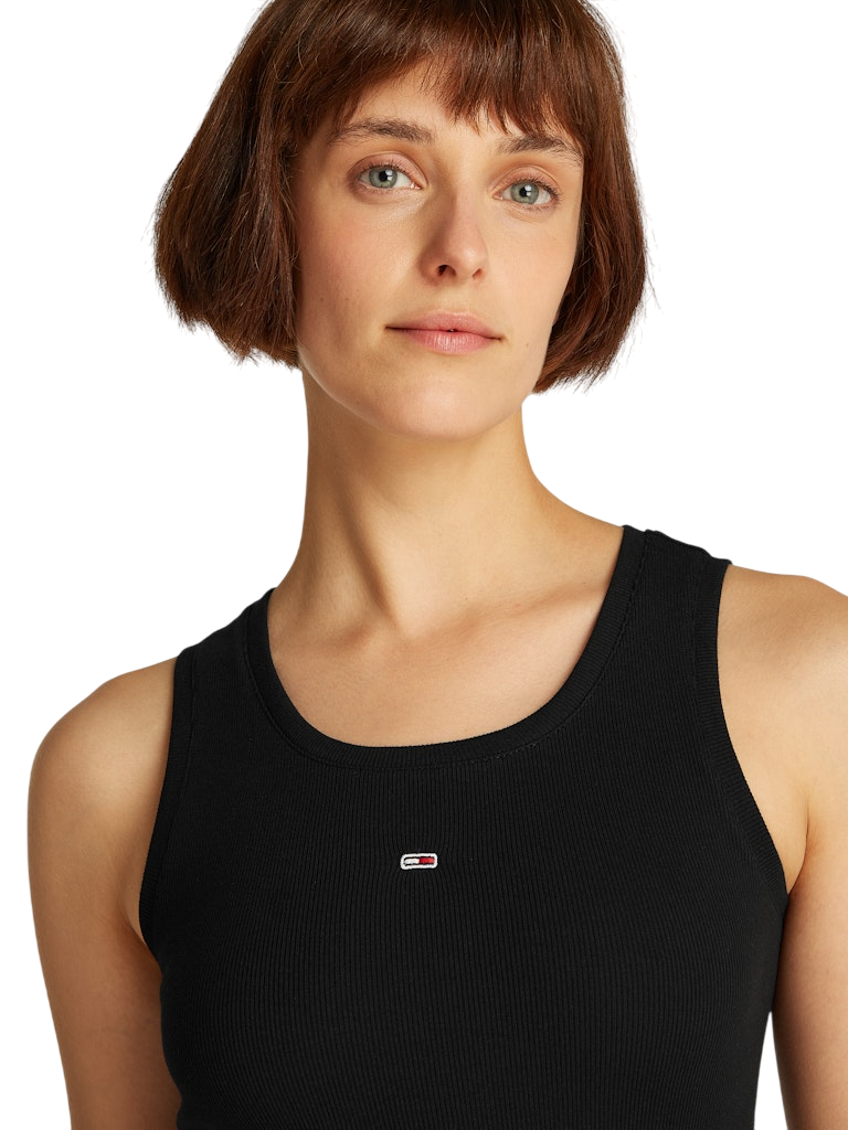 TOMMY HILFIGER JEANS - Essential Rib Bodycon