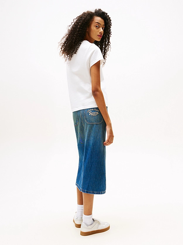 TOMMY HILFIGER JEANS - Floral Flag Tee