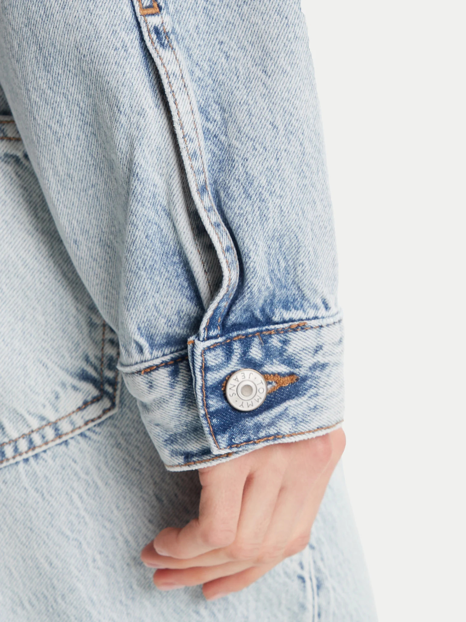 TOMMY HILFIGER JEANS - Cropped Trucker Jacket CI603