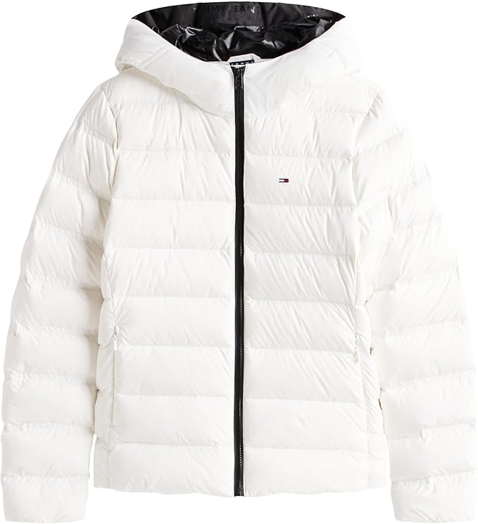 TOMMY HILFIGER JEANS - Hooded Down Puffer Jacket