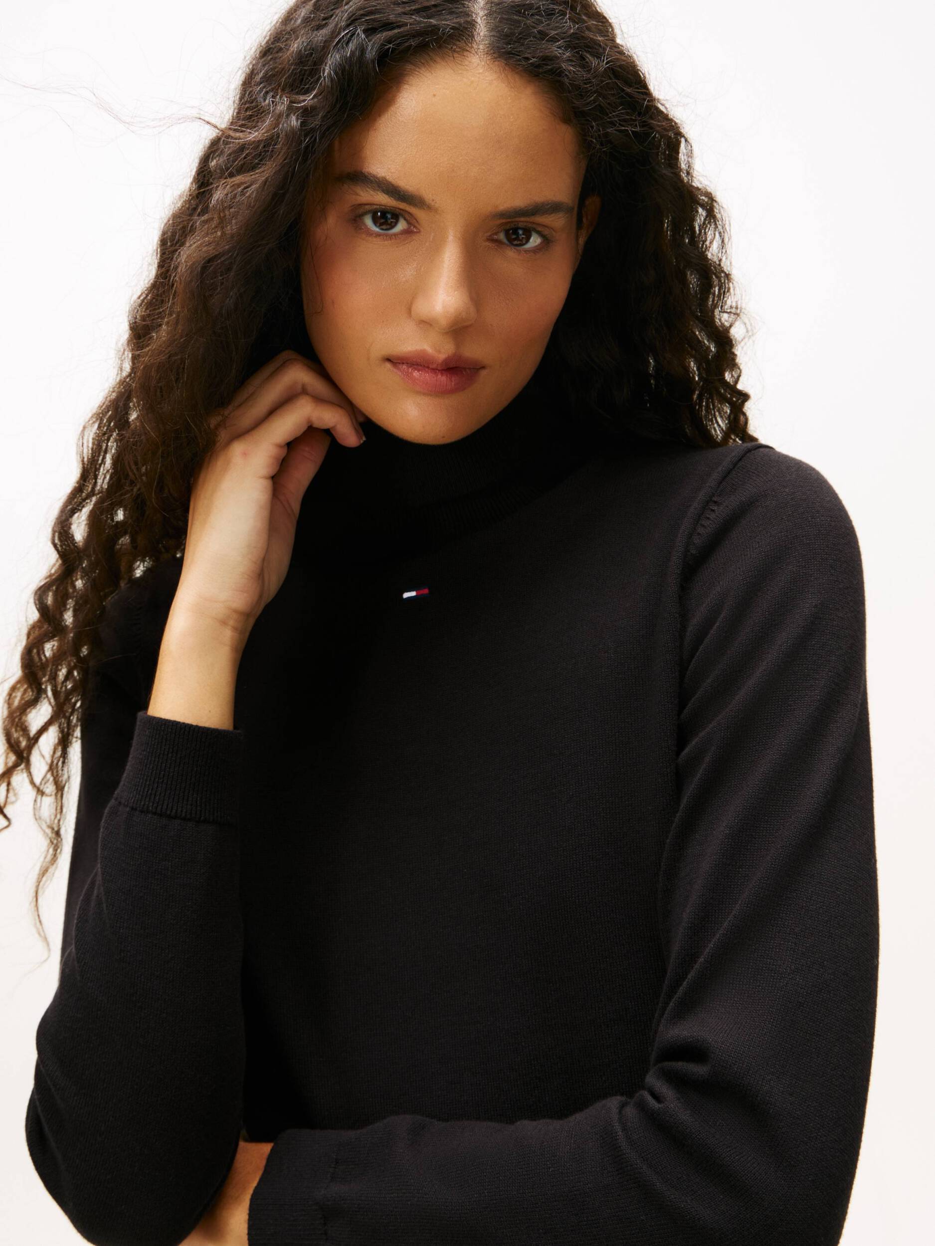 TOMMY HILFIGER JEANS - Essential Trtlnk Sweater