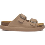 Noelle Chunky Eva Sandal Dark Beige