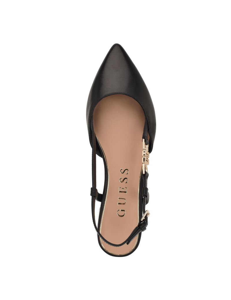 GUESS - Franie Genuine Leather Slingback