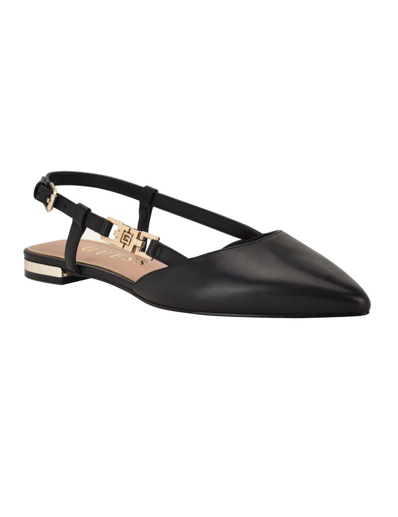 GUESS - Franie Genuine Leather Slingback