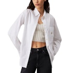 Woven Label Relaxed Shirt