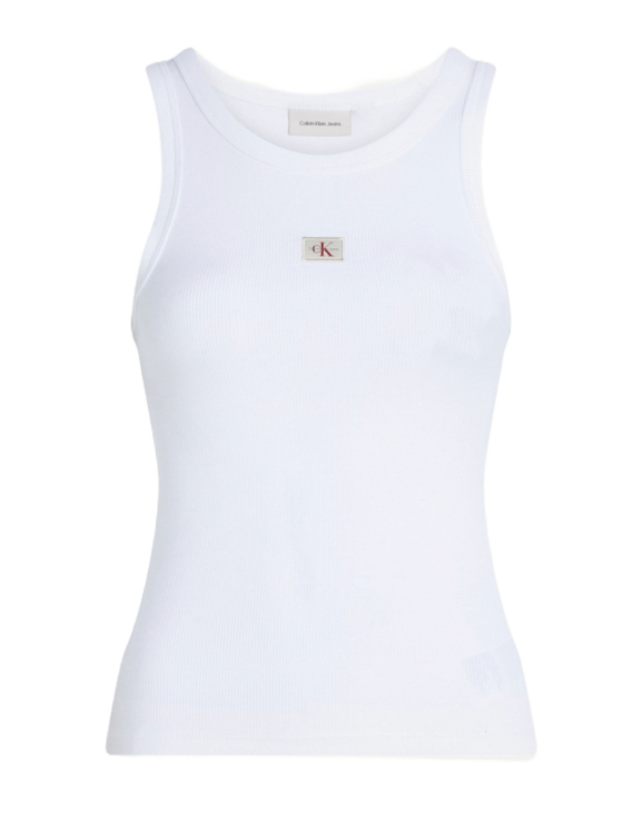 CALVIN KLEIN JEANS - Woven Label Tank Top