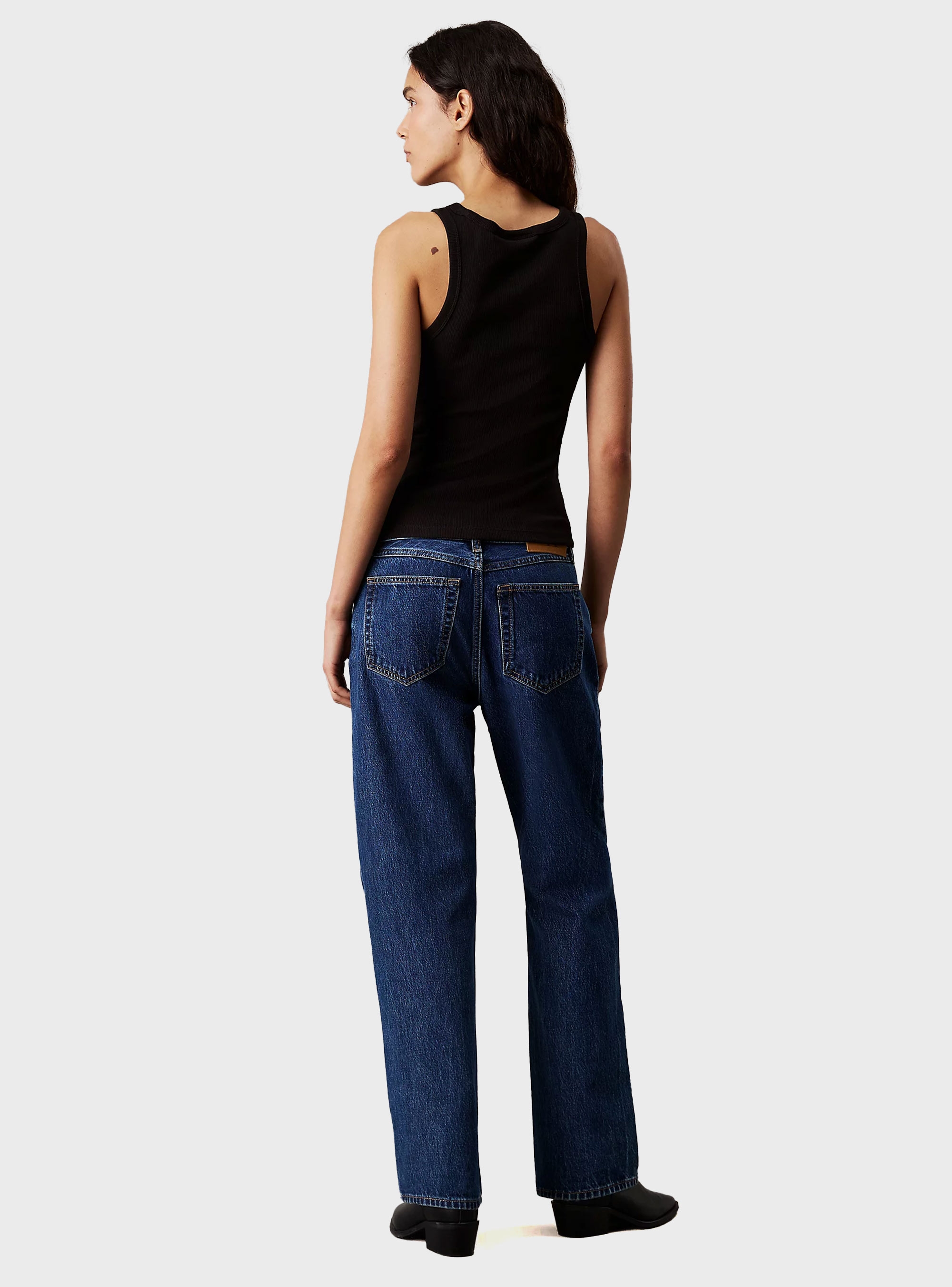 CALVIN KLEIN JEANS - Woven Label Tank Top