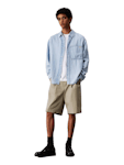 Regular Linear Denim Shirt