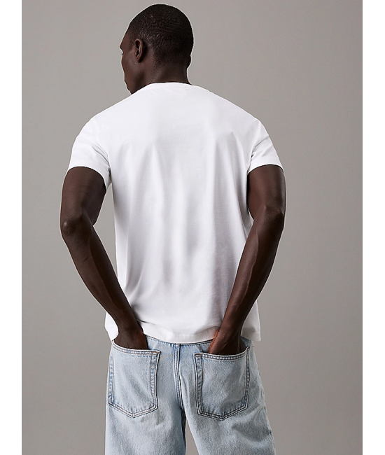 CALVIN KLEIN - Raised Editorial Logo T-Shirt