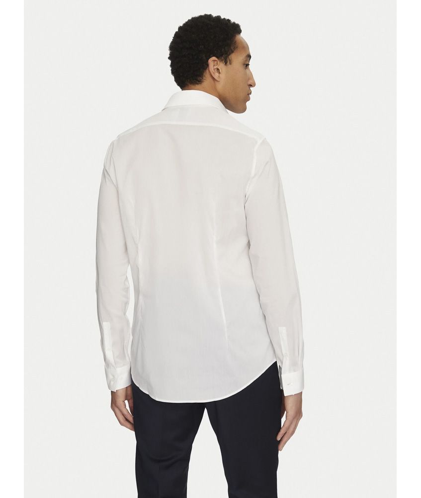 CALVIN KLEIN - Lyocell Solid Regular Shirt