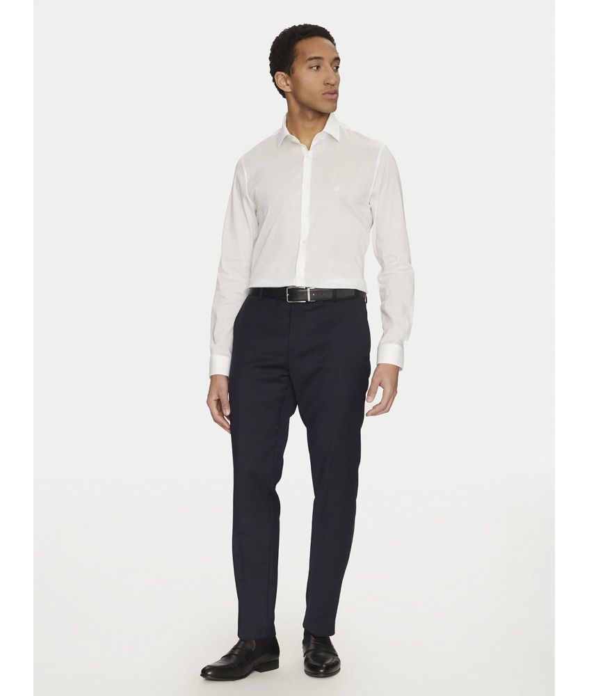 CALVIN KLEIN - Lyocell Solid Regular Shirt