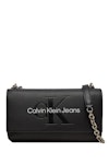 Sculpted Flap Crossbody Bag