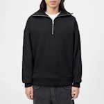 Sweatshirt With Half Zip