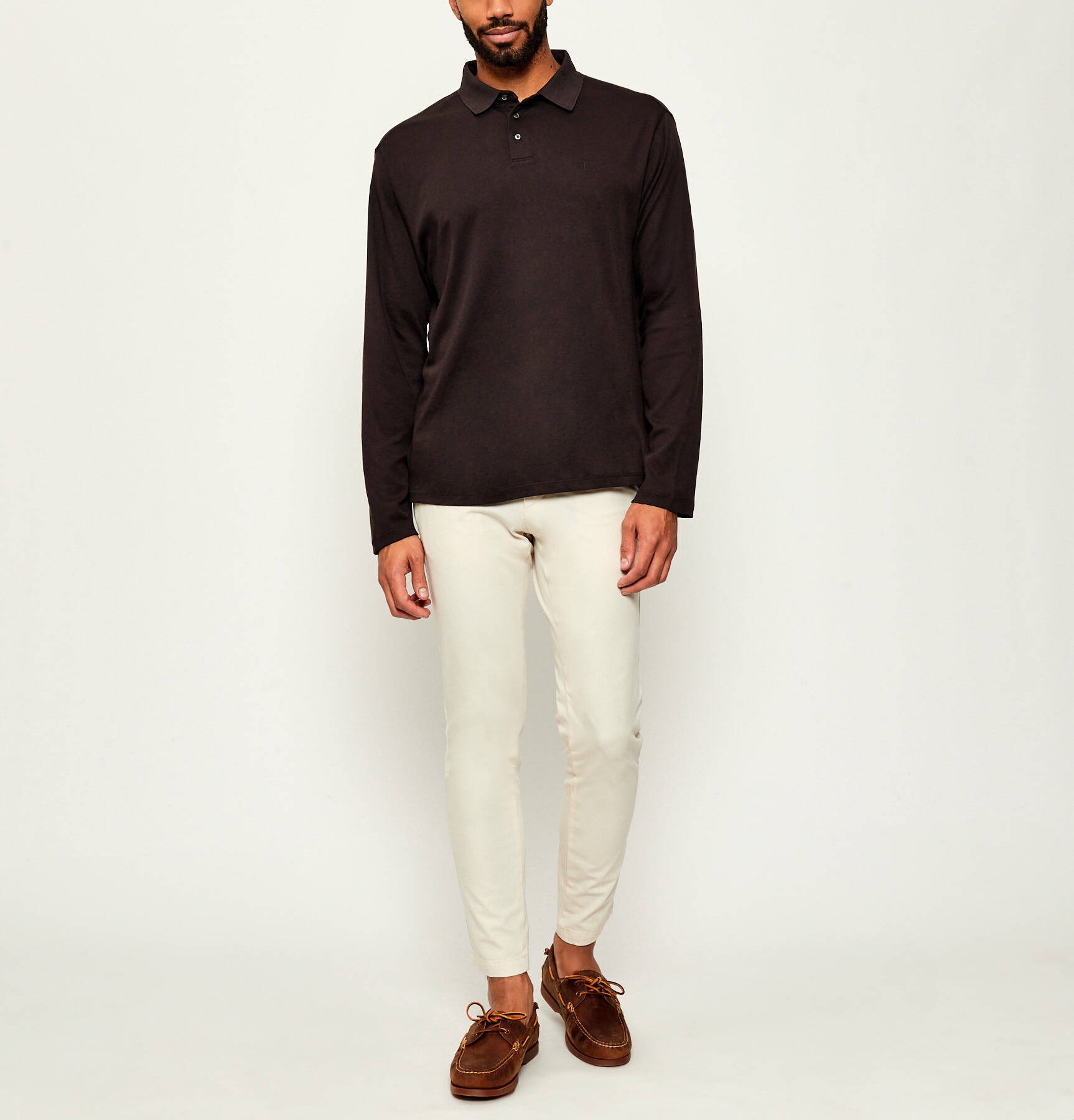 CALVIN KLEIN - Supima Cotton Solid Polo