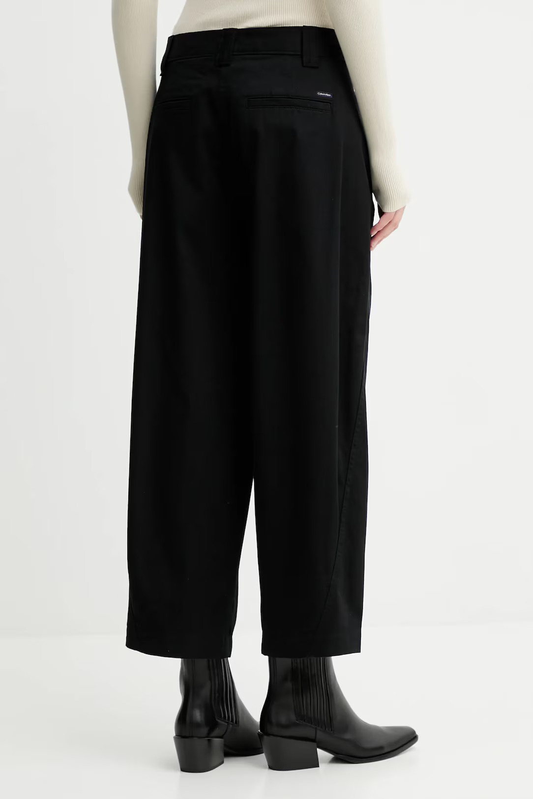 CALVIN KLEIN JEANS - Stretch Cotton Twill Barrel