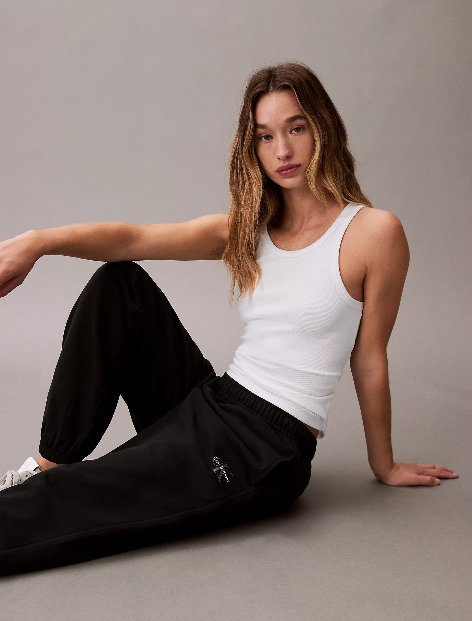 CALVIN KLEIN JEANS - Monologo French Terry Jogger